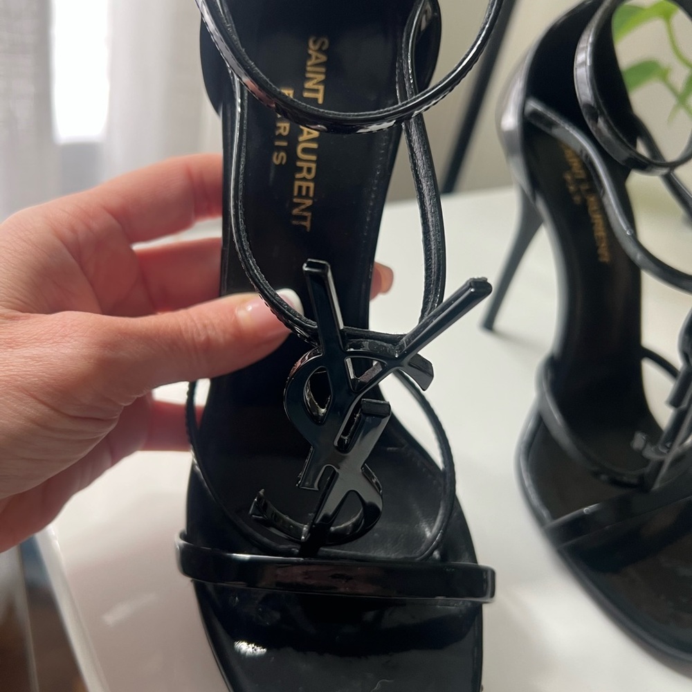 YSL Patent Leather Heels – Size 37.5 (EU) - Picture 6 of 9